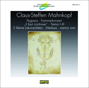 Mahnkopf Claus-Steffen - Pegasos Kammerkonzert Il Faut Con in der Gruppe CD bei Bengans Skivbutik AB (3236742)