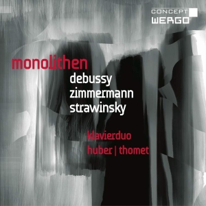 Debussy Zimmermann Stravinsky - Monolithen in der Gruppe CD bei Bengans Skivbutik AB (3236756)