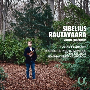Sibelius Jean Rautavaara Einojuh - Violin Concertos in der Gruppe CD bei Bengans Skivbutik AB (3247053)