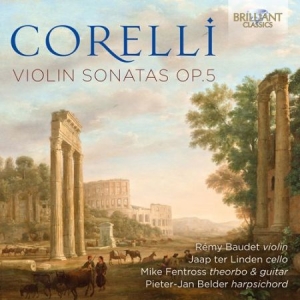 Corelli Arcangelo - Violin Sonatas Op 5 in der Gruppe CD bei Bengans Skivbutik AB (3247744)