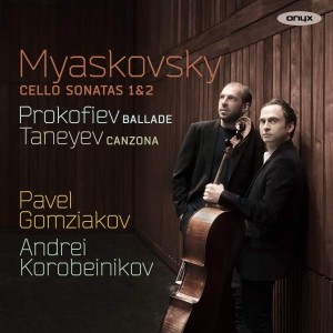 Myaskovsky Nikolay - Cello Sonatas Nos. 1 & 2 in der Gruppe CD bei Bengans Skivbutik AB (3249483)
