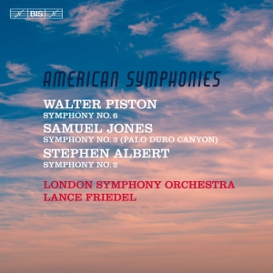 Piston Walter Jones Samuel Albe - American Symphonies in der Gruppe MUSIK / SACD / Klassiskt bei Bengans Skivbutik AB (3255487)