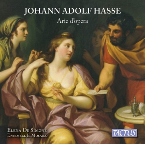Hasse J A - Arie D'opera in der Gruppe CD bei Bengans Skivbutik AB (3261719)