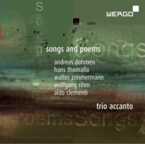 Various - Songs And Poems in der Gruppe CD bei Bengans Skivbutik AB (3261725)