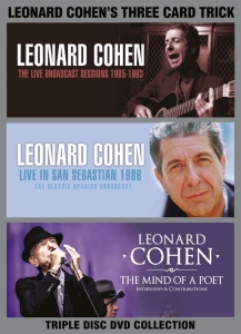 Cohen Leonard - Three Card Trick (3 Dvd) Documentar in der Gruppe Musik-DVD & Bluray bei Bengans Skivbutik AB (3262056)