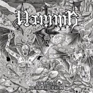 Hammr - Unholy Destruction in der Gruppe VINYL bei Bengans Skivbutik AB (3265983)