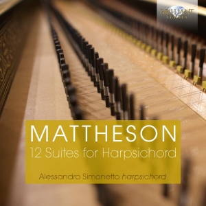 Mattheson Johann - 12 Suites For Harpsichord in der Gruppe CD bei Bengans Skivbutik AB (3266808)