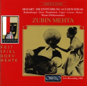 Mozart W A - Entführung Aus Dem Serail (Die) in der Gruppe CD bei Bengans Skivbutik AB (3267014)