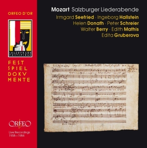 Mozart W A - Lieder in der Gruppe CD bei Bengans Skivbutik AB (3267018)