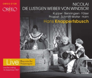 Nicolai Otto - Lustigen Weiber Von Windsor (Die) in der Gruppe CD bei Bengans Skivbutik AB (3267029)