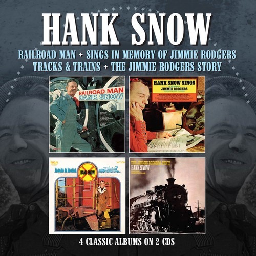 Hank Snow - Railroad Man/Sings In Memory Of../T in der Gruppe CD / Country bei Bengans Skivbutik AB (3267312)