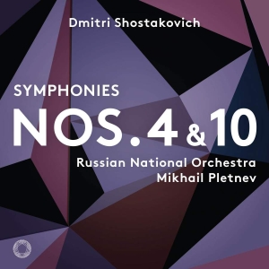 Shostakovich Dmitry - Symphonies Nos. 4 & 10 in der Gruppe MUSIK / SACD / Klassiskt bei Bengans Skivbutik AB (3272716)
