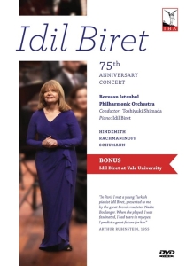 Idil Biret - Idil Biret 75Th Anniversary Concert in der Gruppe DVD & BLU-RAY bei Bengans Skivbutik AB (3274199)