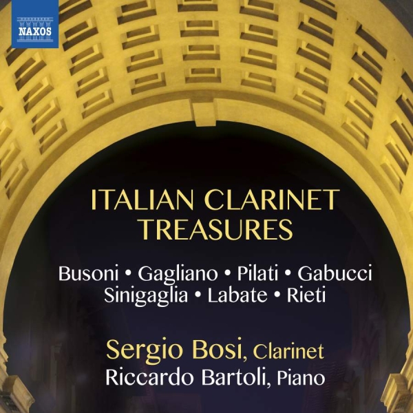 Various - Italian Clarinet Treasures in der Gruppe CD bei Bengans Skivbutik AB (3274209)