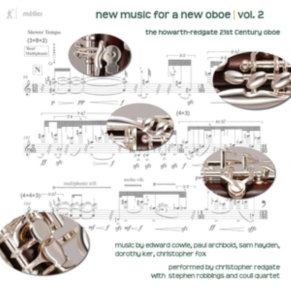 Various - New Music For A New Oboe, Vol. 2 in der Gruppe CD / Bestseller bei Bengans Skivbutik AB (3274373)
