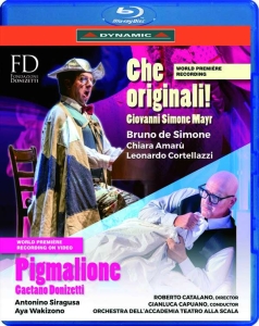 Donizetti Gaetano Mayr Giovanni - Pigmalione Che Originali! (Blu-Ray in der Gruppe MUSIK / Musik Blu-Ray / Klassiskt bei Bengans Skivbutik AB (3274395)