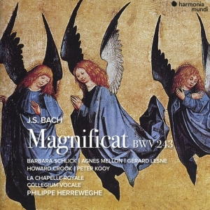 La Chapelle Royale & Collegium Vocale Gent & Philippe Herreweghe & Barbara Schlick - J.S. Bach: Magnificat Bwv243 in der Gruppe CD bei Bengans Skivbutik AB (3275210)