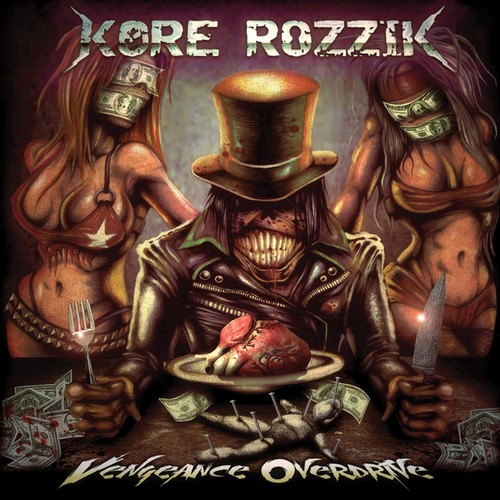 Kore Rozzik - Vengenace Overdrive in der Gruppe CD / Hårdrock/ Heavy metal bei Bengans Skivbutik AB (3277413)