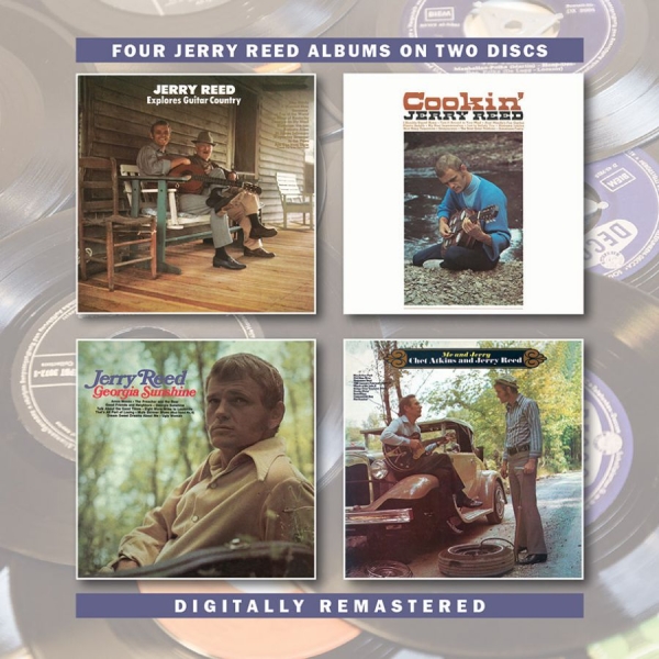 Jerry Reed - Explores Guitar Country/Cookin' + 2 in der Gruppe CD / Pop bei Bengans Skivbutik AB (3278174)