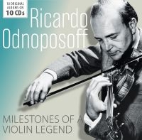 Odnoposoff Ricardo - Milestones Of A Violin Legend in der Gruppe CD bei Bengans Skivbutik AB (3299383)