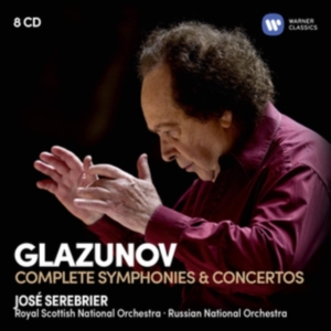 JOSÉ SEREBRIER - GLAZUNOV: COMPLETE SYMPHONIES in der Gruppe CD bei Bengans Skivbutik AB (3302016)