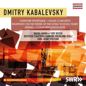 Kabalevsky Dmitry - Orchestral Works & Violin Concerto in der Gruppe CD bei Bengans Skivbutik AB (3302553)