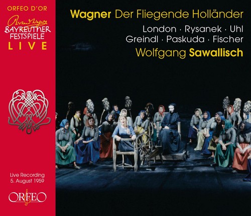 Wagner Richard - Der Fliegende Holländer (1959) in der Gruppe CD / Klassiskt bei Bengans Skivbutik AB (3302575)