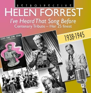 Helen Forrest - I've Heard That Song Before in der Gruppe CD bei Bengans Skivbutik AB (3305176)