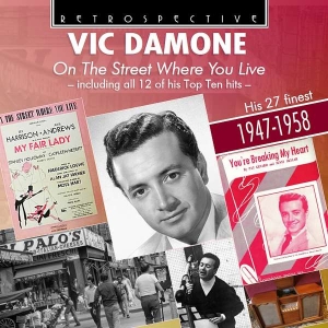 Vic Damone - On The Street Where You Live in der Gruppe CD bei Bengans Skivbutik AB (3305440)