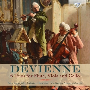 Devienne Francois - 6 Trios For Flute, Viola & Cello in der Gruppe CD bei Bengans Skivbutik AB (3307289)
