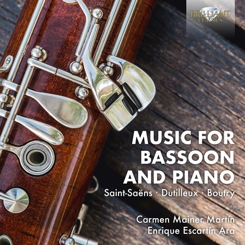 Various - Music For Bassoon And Piano in der Gruppe CD / Bestseller bei Bengans Skivbutik AB (3307291)