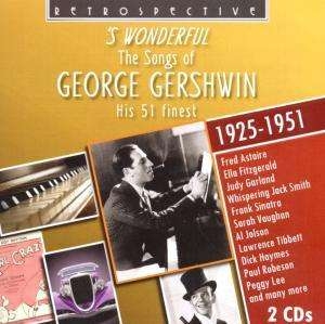 Various Artists - The Songs Of George Gershwin in der Gruppe Externt_Lager / Naxoslager bei Bengans Skivbutik AB (3307298)