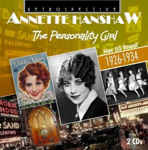 Annette Hanshaw - The Personality Girl in der Gruppe CD bei Bengans Skivbutik AB (3308880)