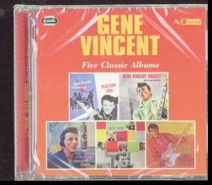 Vincent Gene - Five Classic Albums in der Gruppe CD bei Bengans Skivbutik AB (3309831)
