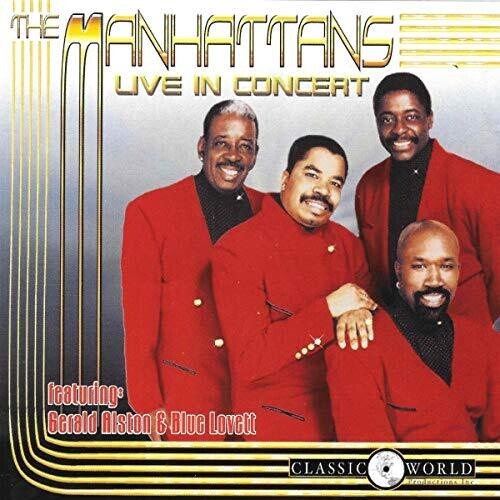Manhattans - Live In Concert in der Gruppe CD / RNB, Disco & Soul bei Bengans Skivbutik AB (3310771)