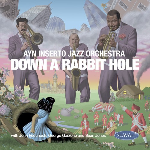 Ayn Inserto Jazz Orchestra - Down A Rabbit Hole in der Gruppe CD / Jazz/Blues bei Bengans Skivbutik AB (3310843)