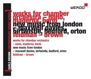 Various - Earle Brown - A Life In Music, Vol. in der Gruppe CD bei Bengans Skivbutik AB (3312457)