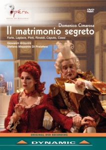 Cimarosa - Il Matrimonio Segreto (Dvd) in der Gruppe Externt_Lager / Naxoslager bei Bengans Skivbutik AB (3312564)