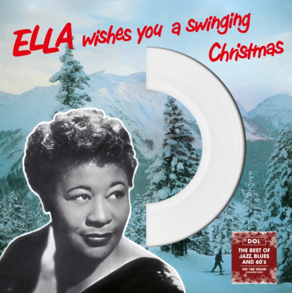 Ella Fitzgerald - Ella Wishes You A Swingin Christmas in der Gruppe VINYL / Pop bei Bengans Skivbutik AB (3319001)