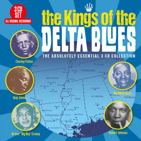 Various Artists - Kings Of The Delta Blues in der Gruppe CD / Bestseller bei Bengans Skivbutik AB (3320103)