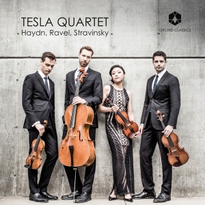 Tesla Quartet - Works For String Quartet in der Gruppe CD bei Bengans Skivbutik AB (3320135)