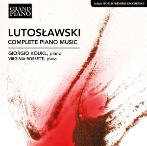 Lutoslawski Witold - Complete Piano Music in der Gruppe CD bei Bengans Skivbutik AB (3320147)