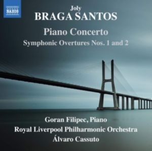 Braga Santos Joly - Piano Concerto Symphonic Overtures in der Gruppe CD bei Bengans Skivbutik AB (3320164)