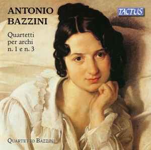 Bazzini Antonio - String Quartets Nos. 1 And 3 in der Gruppe CD bei Bengans Skivbutik AB (3320526)