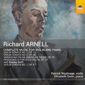 Arnell Richard - Complete Music For Violin And Piano in der Gruppe CD bei Bengans Skivbutik AB (3320527)