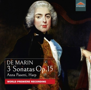 Marin Marie-Martin Marcel De - 3 Sonatas Op. 15 in der Gruppe CD bei Bengans Skivbutik AB (3320858)