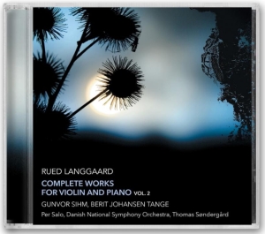 Rued Langgaard - Complete Works For Violin And Piano in der Gruppe CD bei Bengans Skivbutik AB (3320873)