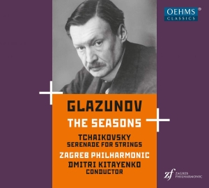 Glazunov Alexander Tchaikovsky P - The Seasons Serenade For Strings in der Gruppe CD bei Bengans Skivbutik AB (3320895)