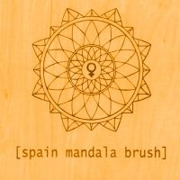 Spain - Mandala Brush in der Gruppe VINYL bei Bengans Skivbutik AB (3322251)