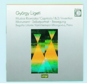 Ligeti György - Musica Ricercata Capriccio 1 & 2 in der Gruppe CD bei Bengans Skivbutik AB (3323859)